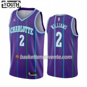 Maillot Basket Charlotte Hornets Marvin Williams 2 2019-20 Jordan Brand Hardwood Classics Swingman - Enfant